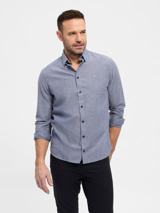REDGREEN Anton Shirt 3692 Dark Navy Pattern