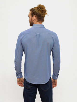 REDGREEN Aron Shirt 4692 Dark Navy Melange