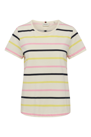 REDGREEN WOMAN Chris T-shirt Short Sleeve Tee 141 Rose Stripe