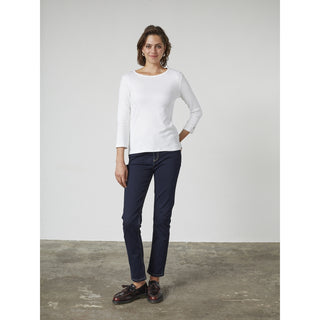 REDGREEN WOMAN Clarissa Long Sleeve Tee Long Sleeve Tee Hvid