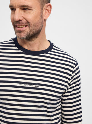 REDGREEN Cree T-shirt 1202 Off White Stripe