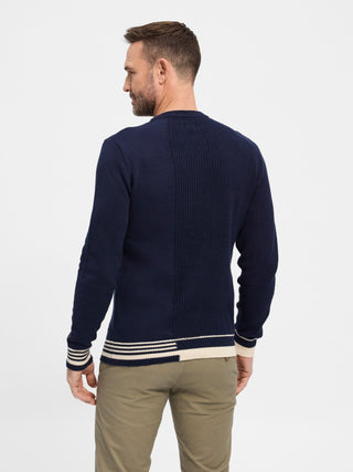 REDGREEN Jaysen Knit 0682 NAVY