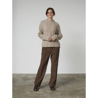 REDGREEN WOMAN RG_Katey Knit 425 Dark Sand Melange