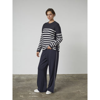 REDGREEN WOMAN Kathrine Knit 121 Ecru Stripe