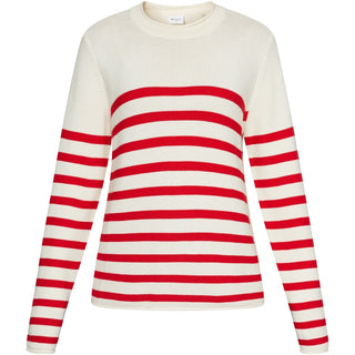 REDGREEN WOMAN Kathrine Knit 144 Red Stripe
