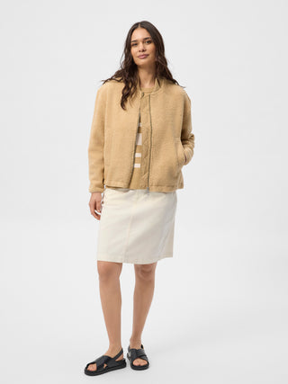 REDGREEN WOMAN Sonia Jacket Fleece 023 Sand