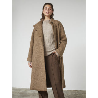 REDGREEN WOMAN Sora Jackets and Coats 429 Dark Brown Melange