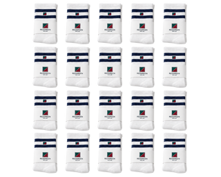 Amazon Redgreen 20-pack crew sock Socks White