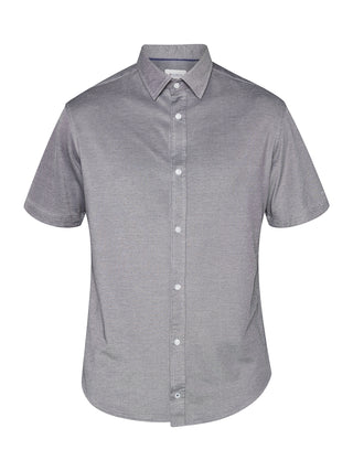 REDGREEN AMOS PIQUE SHIRT SS Shirt 4682 Navy Melange