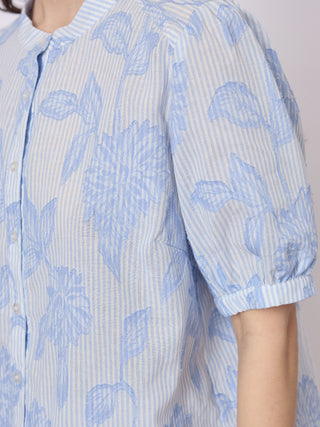 REDGREEN WOMAN Alana Shirts 163 Blue Stripe