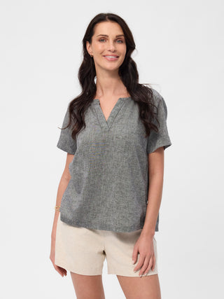 REDGREEN WOMAN Alexia Shirt Dresses / Shirts 499 Black Melange
