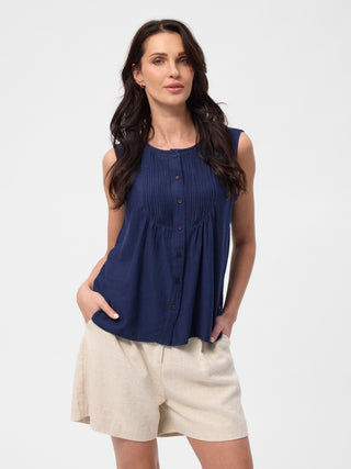 REDGREEN WOMAN Amora Shirts 068 Navy