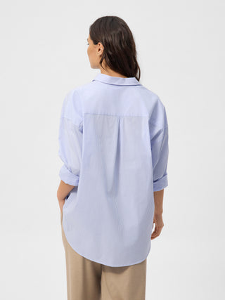 REDGREEN WOMAN Anabelle Shirt Shirts 162 Light Blue Stripe