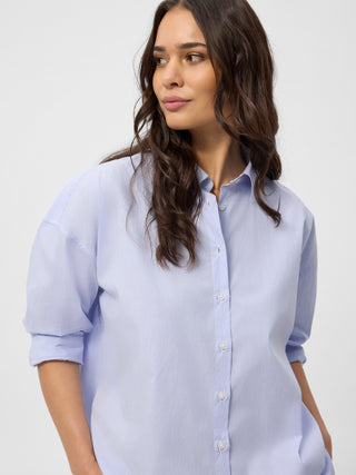 REDGREEN WOMAN Anabelle Shirt Shirts 162 Light Blue Stripe