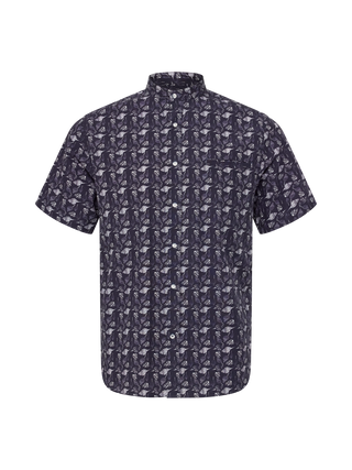 REDGREEN Angelo Shirt 3692 Dark Navy Pattern
