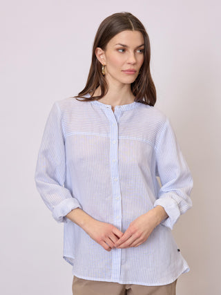 REDGREEN WOMAN Anna Shirts 163 Blue Stripe