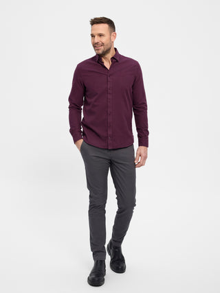 REDGREEN Anton Shirt 0891 Eggplant