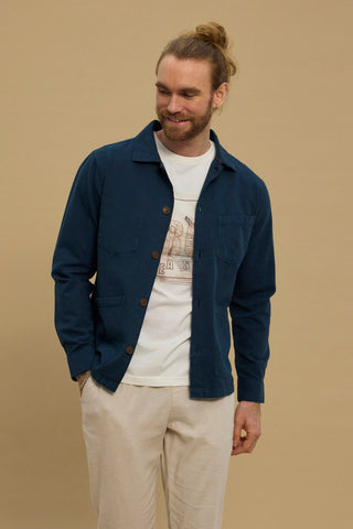 REDGREEN Apollo Overshirt 0691 Dark Navy