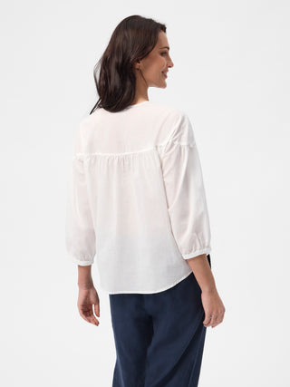 REDGREEN WOMAN Audrey Blouse Hvid