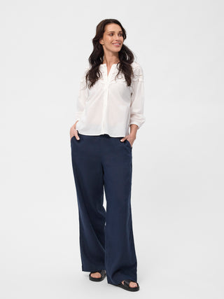 REDGREEN WOMAN Audrey Blouse Hvid