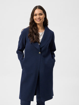 REDGREEN WOMAN Bella Coat Fleece 068 Navy