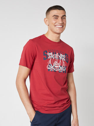 REDGREEN CARIUS T-SHIRT SS T-shirt 0442 Red