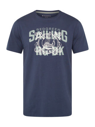 REDGREEN CARIUS T-SHIRT SS T-shirt 0682 NAVY