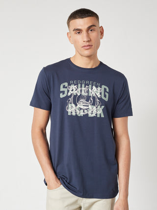 REDGREEN CARIUS T-SHIRT SS T-shirt 0682 NAVY
