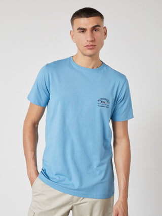 REDGREEN CONNAR T-SHIRT T-shirt 0633 Blue 17-4123 TCX