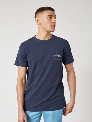 REDGREEN CONNAR T-SHIRT T-shirt 0682 NAVY
