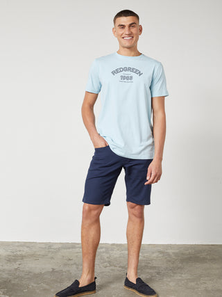 REDGREEN CON T-SHIRT SS T-shirt 0600 Blue Pastel