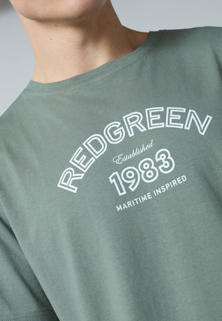 REDGREEN CON T-SHIRT SS T-shirt Olive Green