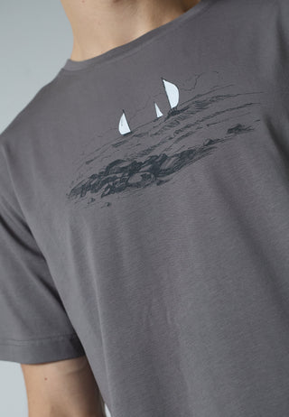 REDGREEN CRUZ T-SHIRT SS T-shirt 0171 CARBON