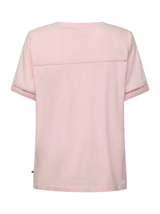 REDGREEN WOMAN Cami Short Sleeve Tee 041 Rose