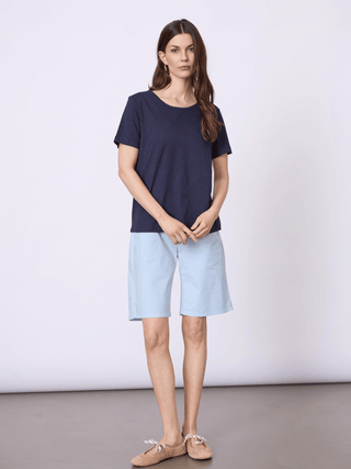 REDGREEN WOMAN Celina T-shirt Short Sleeve Tee 068 Navy