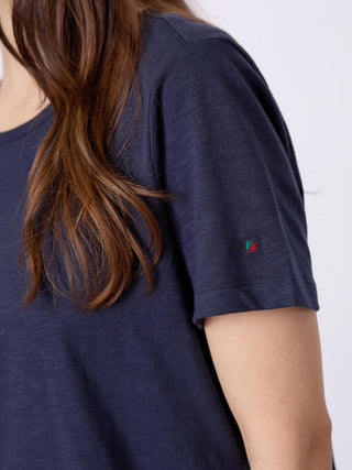 REDGREEN WOMAN Celina T-shirt Short Sleeve Tee 068 Navy