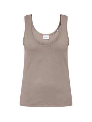 REDGREEN WOMAN Citta solid Short Sleeve Tee 025 Dark Sand