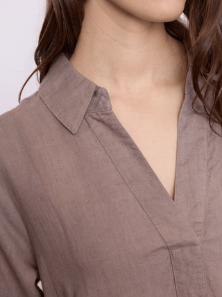 REDGREEN WOMAN Delphine Dresses / Shirts 025 Dark Sand