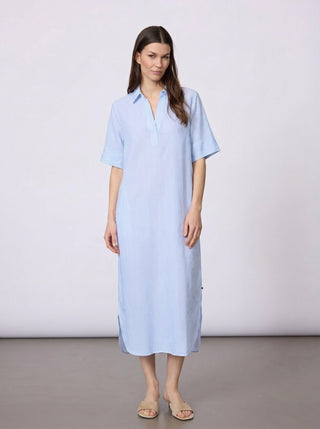 REDGREEN WOMAN Delphine Dresses / Shirts 163 Blue Stripe