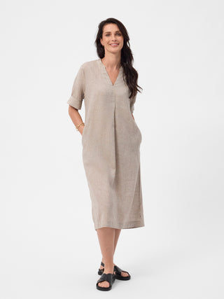 REDGREEN WOMAN Divine Dresses / Shirts 422 Ligth Sand Melange