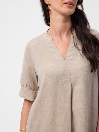 REDGREEN WOMAN Divine Dresses / Shirts 422 Ligth Sand Melange