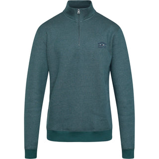 REDGREEN FLYNN ½ ZIP PULLOVER Knit 4680 DARK GREEN MELANGE