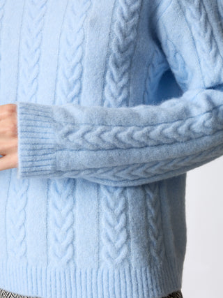 REDGREEN WOMAN Jasmin Knit 462 Light Blue melange