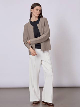 REDGREEN WOMAN Jazz Knit Knit 425 Dark Sand Melange