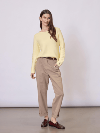 REDGREEN WOMAN Julia Knit Knit 030 Yellow Pastel