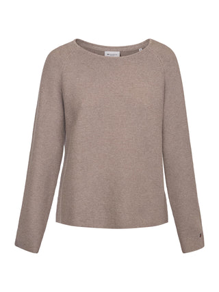 REDGREEN WOMAN Julia Knit Knit 425 Dark Sand Melange