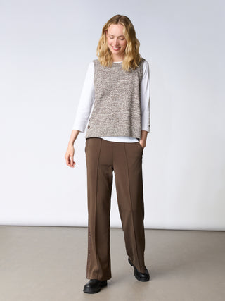 REDGREEN WOMAN Katalina Knit 429 Dark Brown Melange
