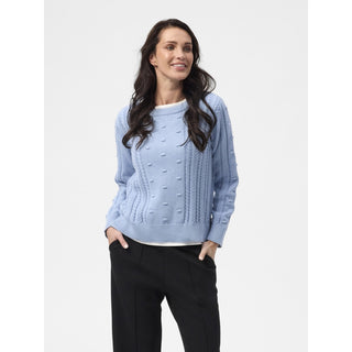 REDGREEN WOMAN Kaya Knit 461 Sky Blue Melange