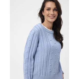 REDGREEN WOMAN Kaya Knit 461 Sky Blue Melange