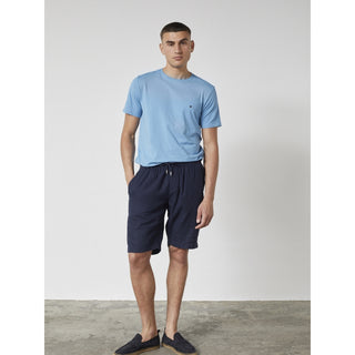 REDGREEN LUCAN LINEN SHORTS Shorts 0682 NAVY